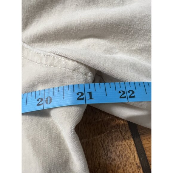 Vtg GAP Women’s Large Ivory Insulated Sherpa Lined Trucker Velour Y2K Jacket - Picture 9 of 10